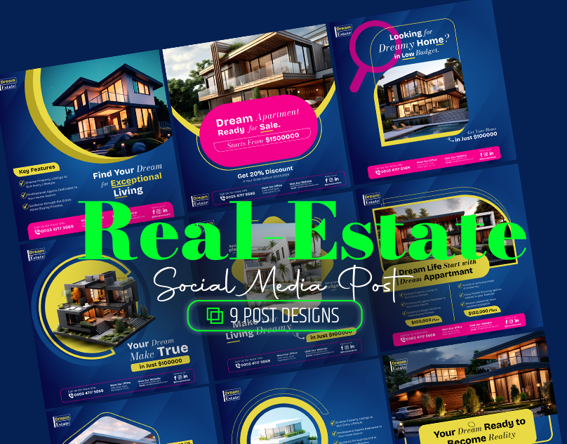 Real Estate – Social Media Pack