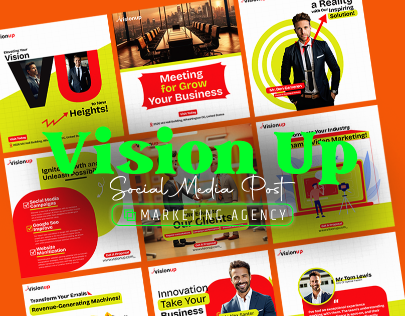 Vision Up – Social Media Graphics